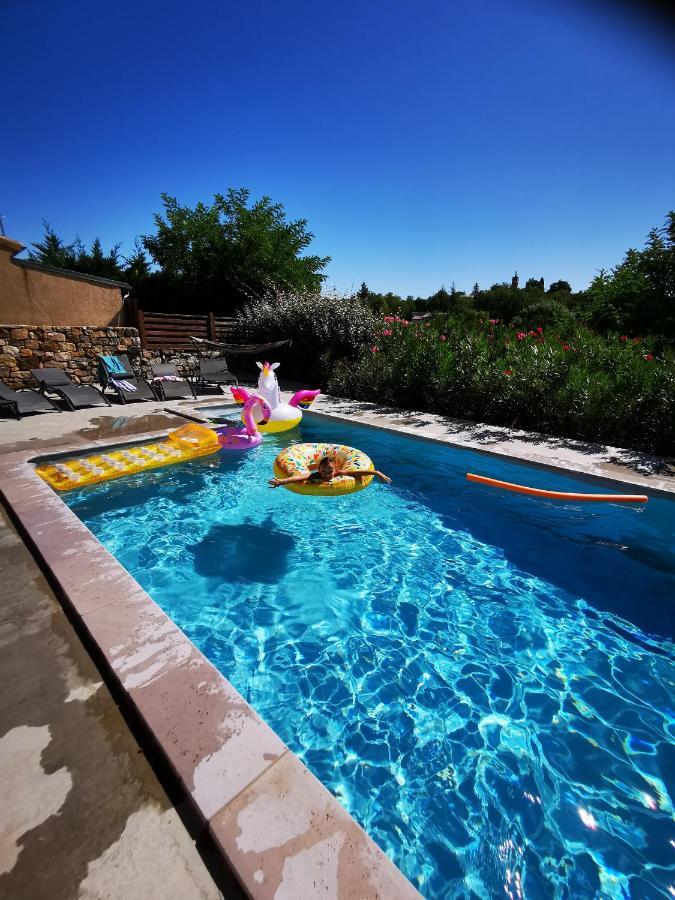 Magnifique Gite En Pierres 6 Personnes Avec Piscine Privee Ardeche Plein Sud Lablachere Exterior photo